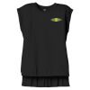 Women's Flowy Muscle Tee With Rolled Cuffs Thumbnail