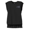 Women's Flowy Muscle Tee With Rolled Cuffs Thumbnail