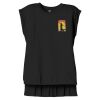 Women's Flowy Muscle Tee With Rolled Cuffs Thumbnail