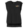 Women's Flowy Muscle Tee With Rolled Cuffs Thumbnail