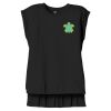Women's Flowy Muscle Tee With Rolled Cuffs Thumbnail