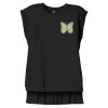 Women's Flowy Muscle Tee With Rolled Cuffs Thumbnail