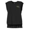 Women's Flowy Muscle Tee With Rolled Cuffs Thumbnail