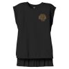 Women's Flowy Muscle Tee With Rolled Cuffs Thumbnail