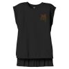 Women's Flowy Muscle Tee With Rolled Cuffs Thumbnail