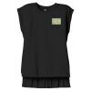 Women's Flowy Muscle Tee With Rolled Cuffs Thumbnail