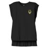 Women's Flowy Muscle Tee With Rolled Cuffs Thumbnail