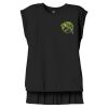 Women's Flowy Muscle Tee With Rolled Cuffs Thumbnail