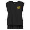 Women's Flowy Muscle Tee With Rolled Cuffs Thumbnail