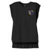 Women's Flowy Muscle Tee With Rolled Cuffs Thumbnail