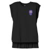 Women's Flowy Muscle Tee With Rolled Cuffs Thumbnail