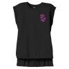Women's Flowy Muscle Tee With Rolled Cuffs Thumbnail