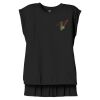 Women's Flowy Muscle Tee With Rolled Cuffs Thumbnail