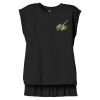 Women's Flowy Muscle Tee With Rolled Cuffs Thumbnail