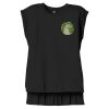 Women's Flowy Muscle Tee With Rolled Cuffs Thumbnail