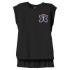 Women's Flowy Muscle Tee With Rolled Cuffs Thumbnail