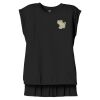 Women's Flowy Muscle Tee With Rolled Cuffs Thumbnail
