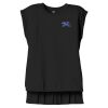 Women's Flowy Muscle Tee With Rolled Cuffs Thumbnail