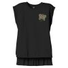 Women's Flowy Muscle Tee With Rolled Cuffs Thumbnail