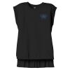 Women's Flowy Muscle Tee With Rolled Cuffs Thumbnail