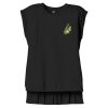 Women's Flowy Muscle Tee With Rolled Cuffs Thumbnail