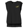 Women's Flowy Muscle Tee With Rolled Cuffs Thumbnail