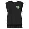 Women's Flowy Muscle Tee With Rolled Cuffs Thumbnail