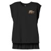 Women's Flowy Muscle Tee With Rolled Cuffs Thumbnail
