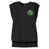 Women's Flowy Muscle Tee With Rolled Cuffs Thumbnail