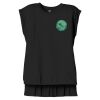 Women's Flowy Muscle Tee With Rolled Cuffs Thumbnail