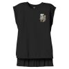 Women's Flowy Muscle Tee With Rolled Cuffs Thumbnail