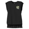 Women's Flowy Muscle Tee With Rolled Cuffs Thumbnail