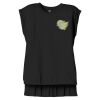 Women's Flowy Muscle Tee With Rolled Cuffs Thumbnail