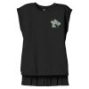 Women's Flowy Muscle Tee With Rolled Cuffs Thumbnail