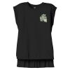 Women's Flowy Muscle Tee With Rolled Cuffs Thumbnail