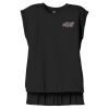 Women's Flowy Muscle Tee With Rolled Cuffs Thumbnail