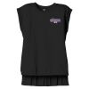 Women's Flowy Muscle Tee With Rolled Cuffs Thumbnail