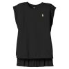 Women's Flowy Muscle Tee With Rolled Cuffs Thumbnail