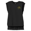 Women's Flowy Muscle Tee With Rolled Cuffs Thumbnail