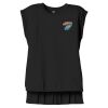 Women's Flowy Muscle Tee With Rolled Cuffs Thumbnail