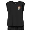 Women's Flowy Muscle Tee With Rolled Cuffs Thumbnail