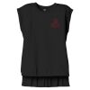 Women's Flowy Muscle Tee With Rolled Cuffs Thumbnail