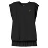Women's Flowy Muscle Tee With Rolled Cuffs Thumbnail
