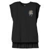 Women's Flowy Muscle Tee With Rolled Cuffs Thumbnail