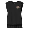 Women's Flowy Muscle Tee With Rolled Cuffs Thumbnail