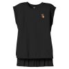 Women's Flowy Muscle Tee With Rolled Cuffs Thumbnail
