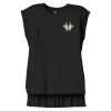 Women's Flowy Muscle Tee With Rolled Cuffs Thumbnail