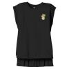Women's Flowy Muscle Tee With Rolled Cuffs Thumbnail
