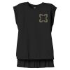 Women's Flowy Muscle Tee With Rolled Cuffs Thumbnail