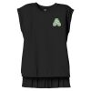 Women's Flowy Muscle Tee With Rolled Cuffs Thumbnail
